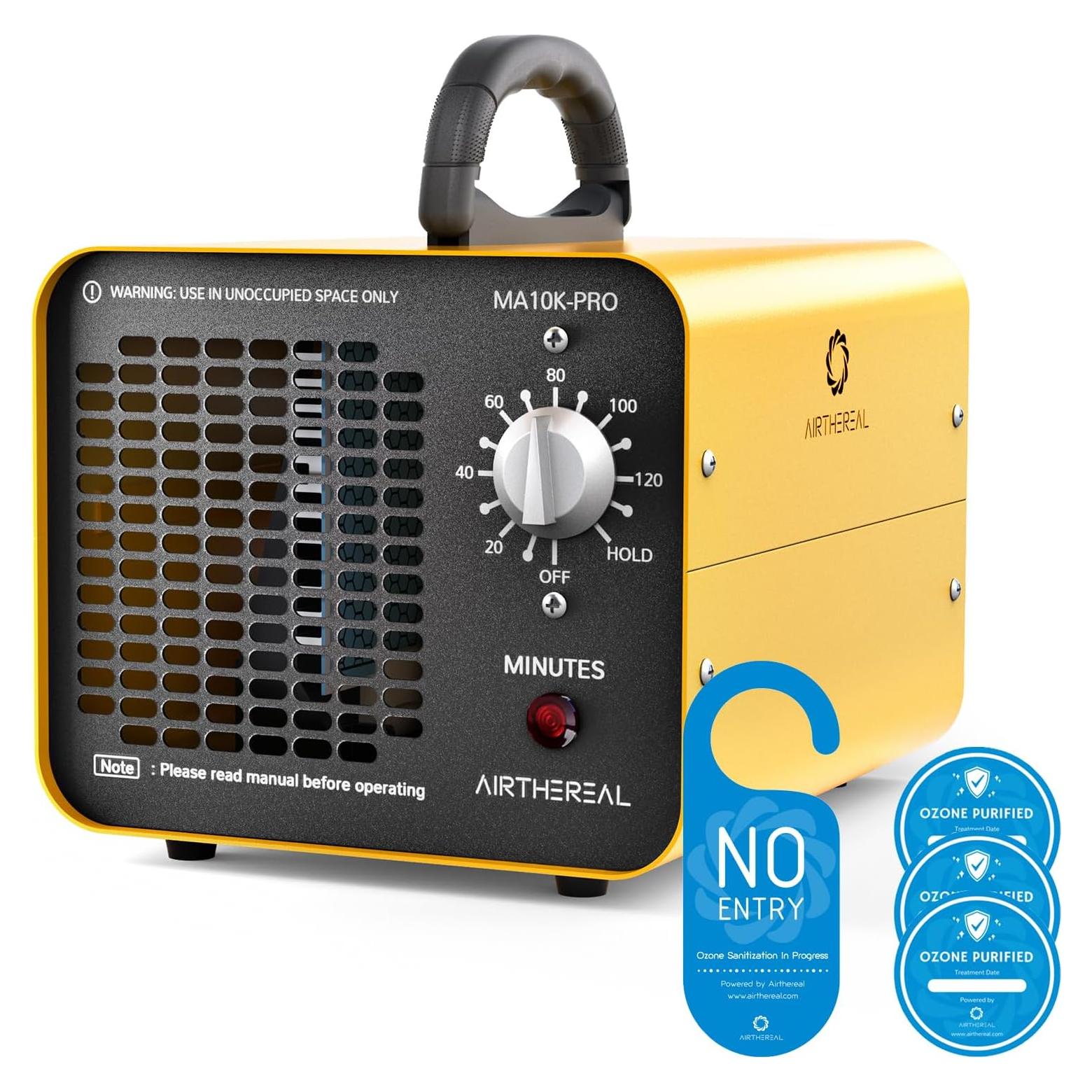 Generador de Ozono Airthereal MA10K-PRO - Purificador para 325 m²