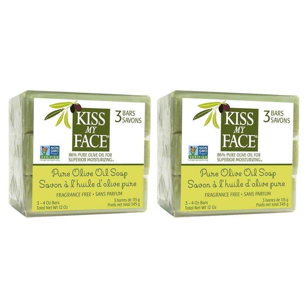 Jabón de Barra Kiss My Face Aceite de Oliva 6x113g