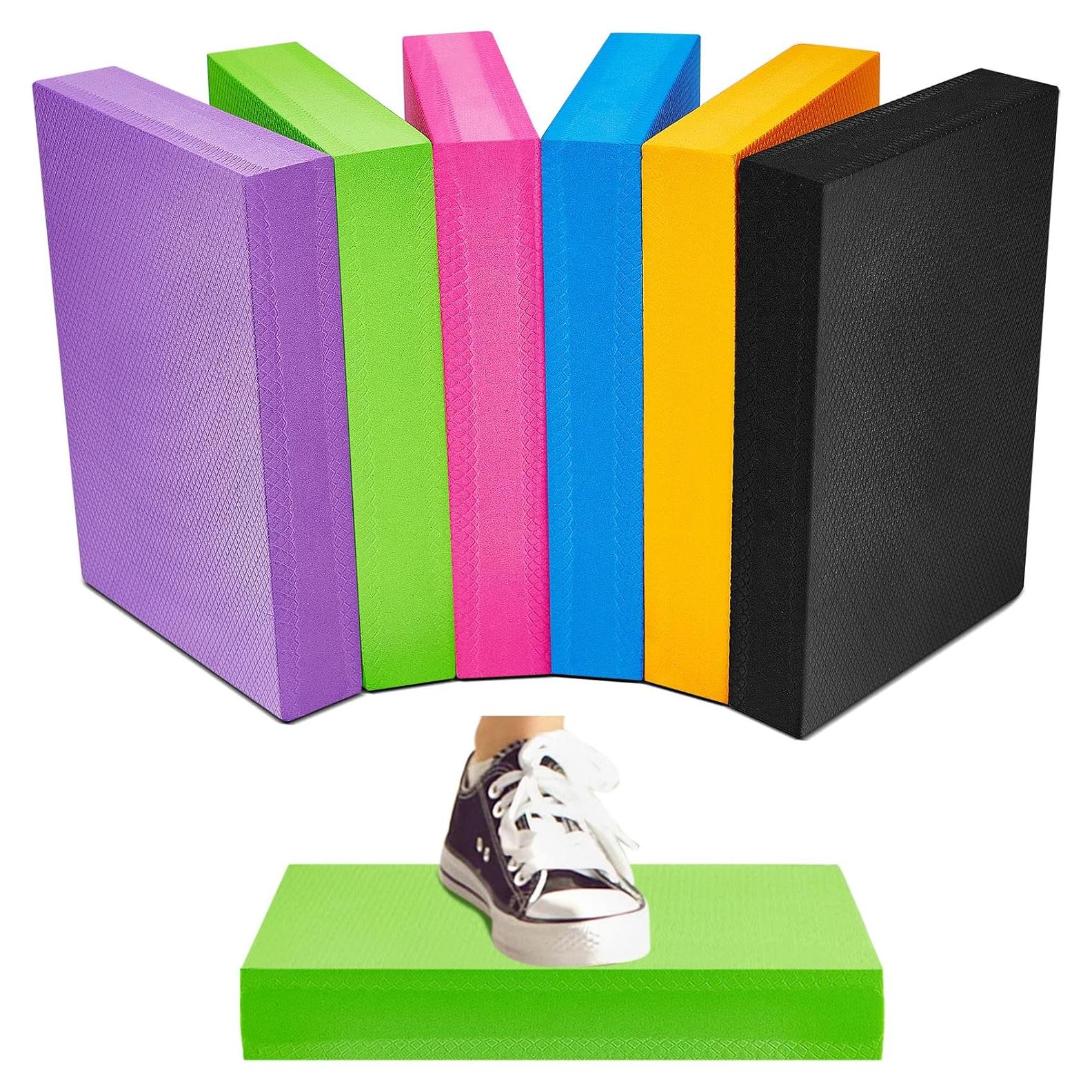 6 Almohadillas de Equilibrio Antideslizantes Hanaive 30x20 cm