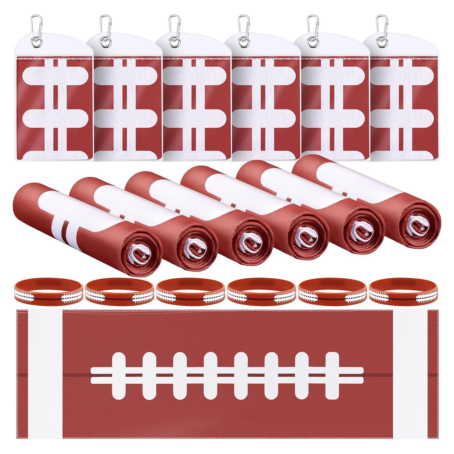 Paquete de 6 Toallas de Enfriamiento STORRVOL 99x30cm Fútbol