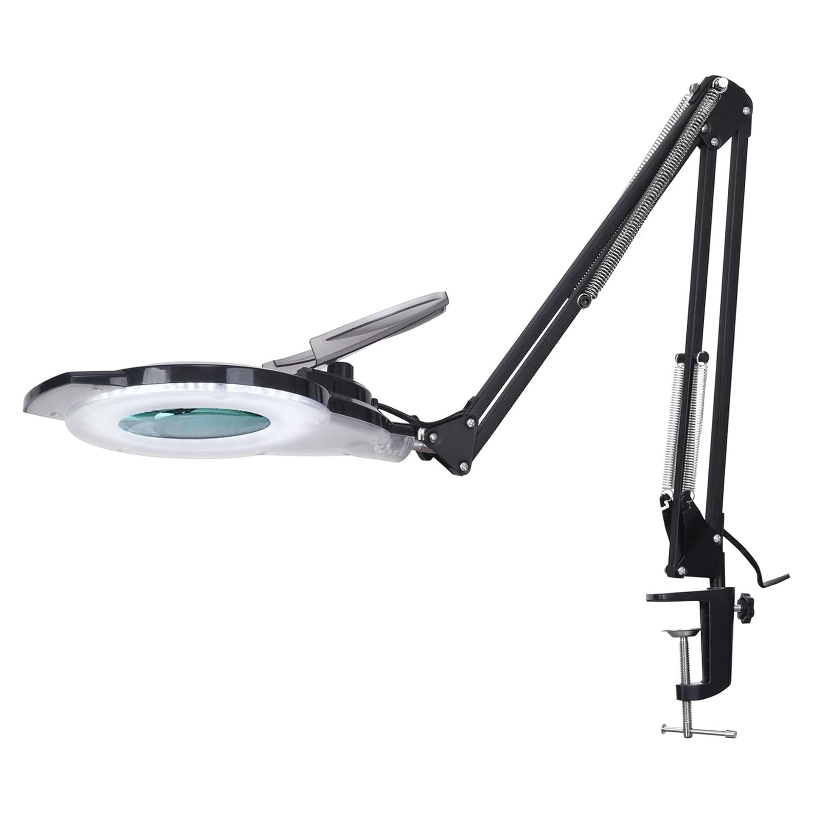 Lámpara de Aumento 10X KIRKAS con Luz LED 2200 Lúmenes