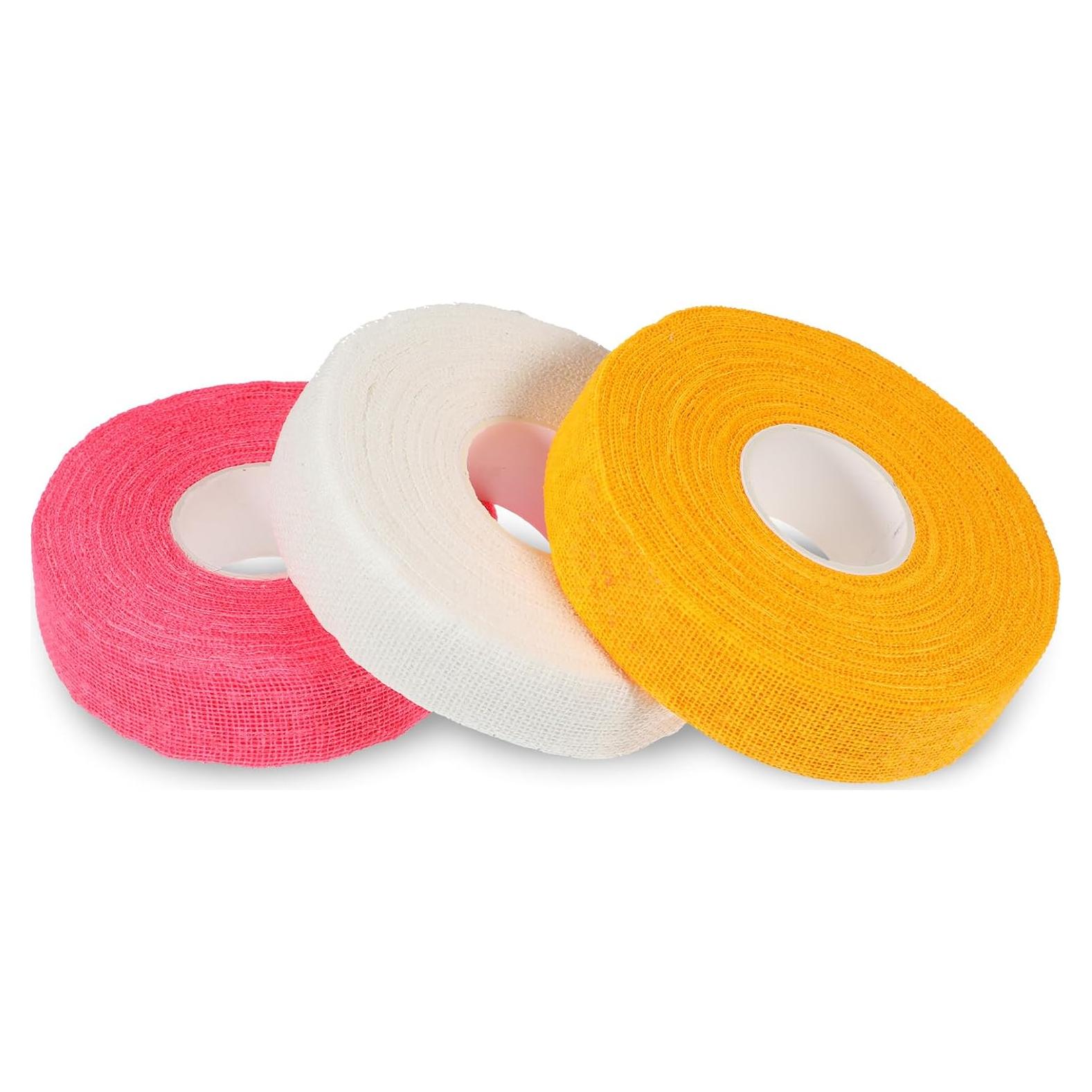 Cinta Protectora de Dedo Bewudy - 3 Rollos Algodón 14m