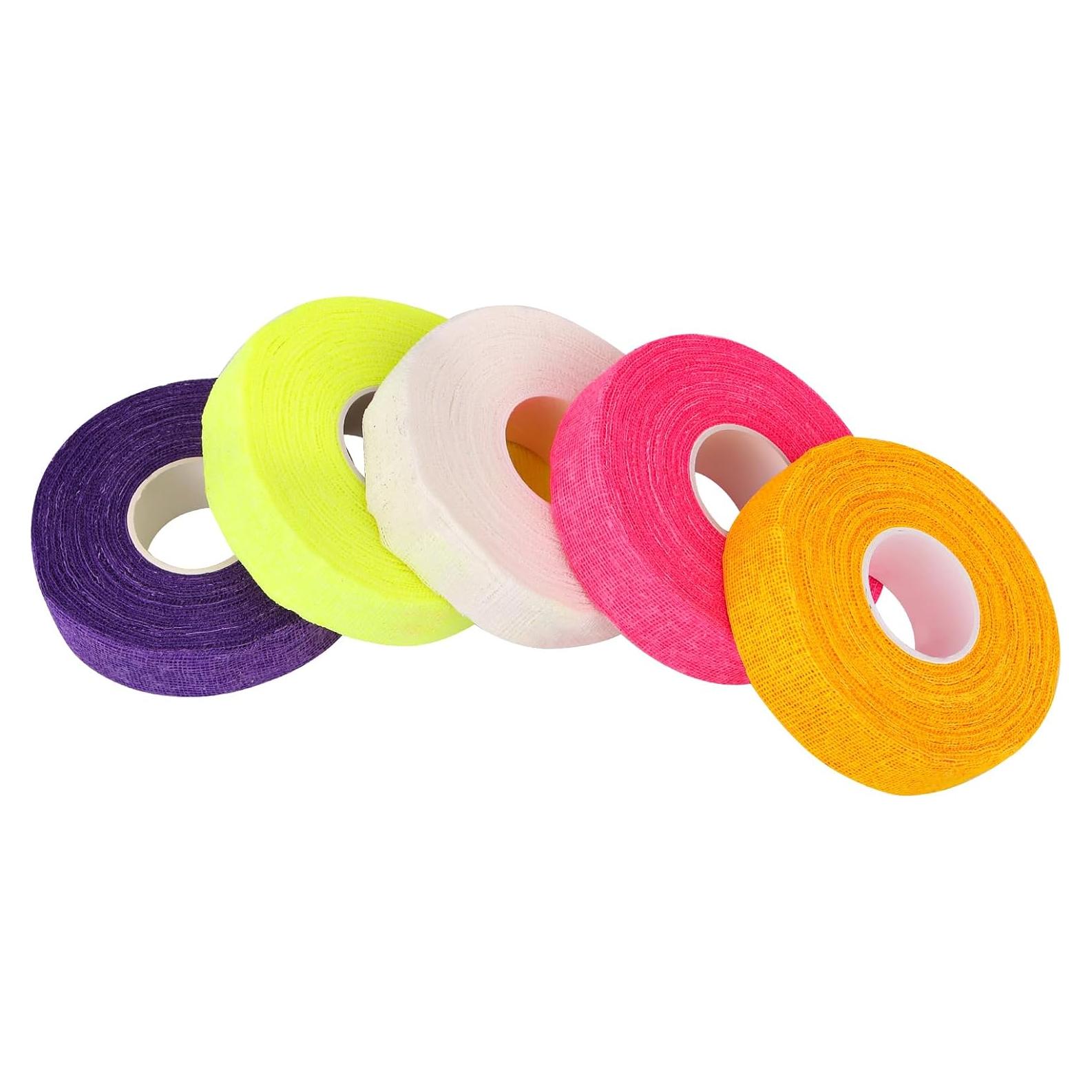 5 Rollos de Cinta Protectora para Dedos BOXOB - Algodón Autoadhesiva