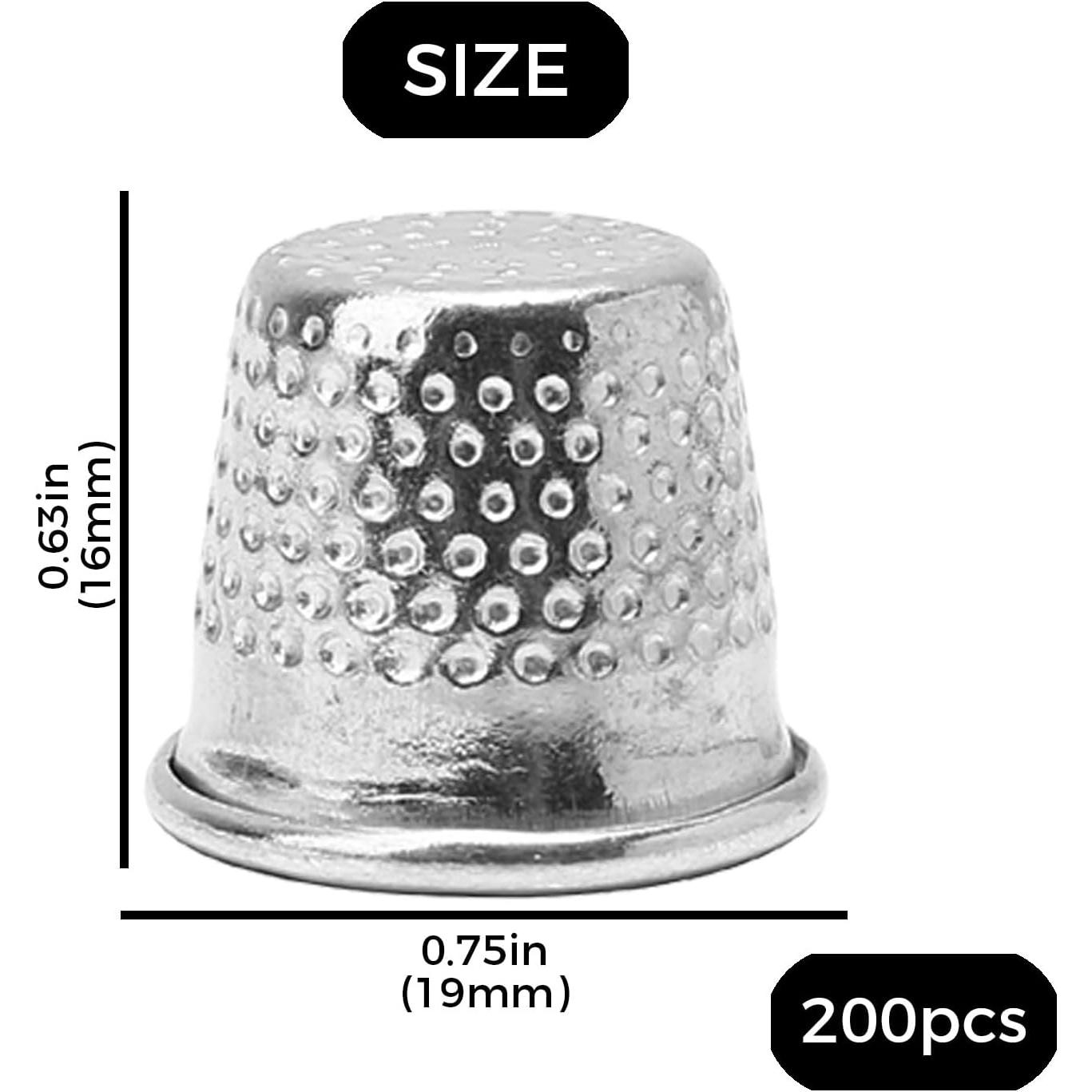 100 Agujas de Coser de Metal Duro ZQTSANKESL - Herramientas DIY