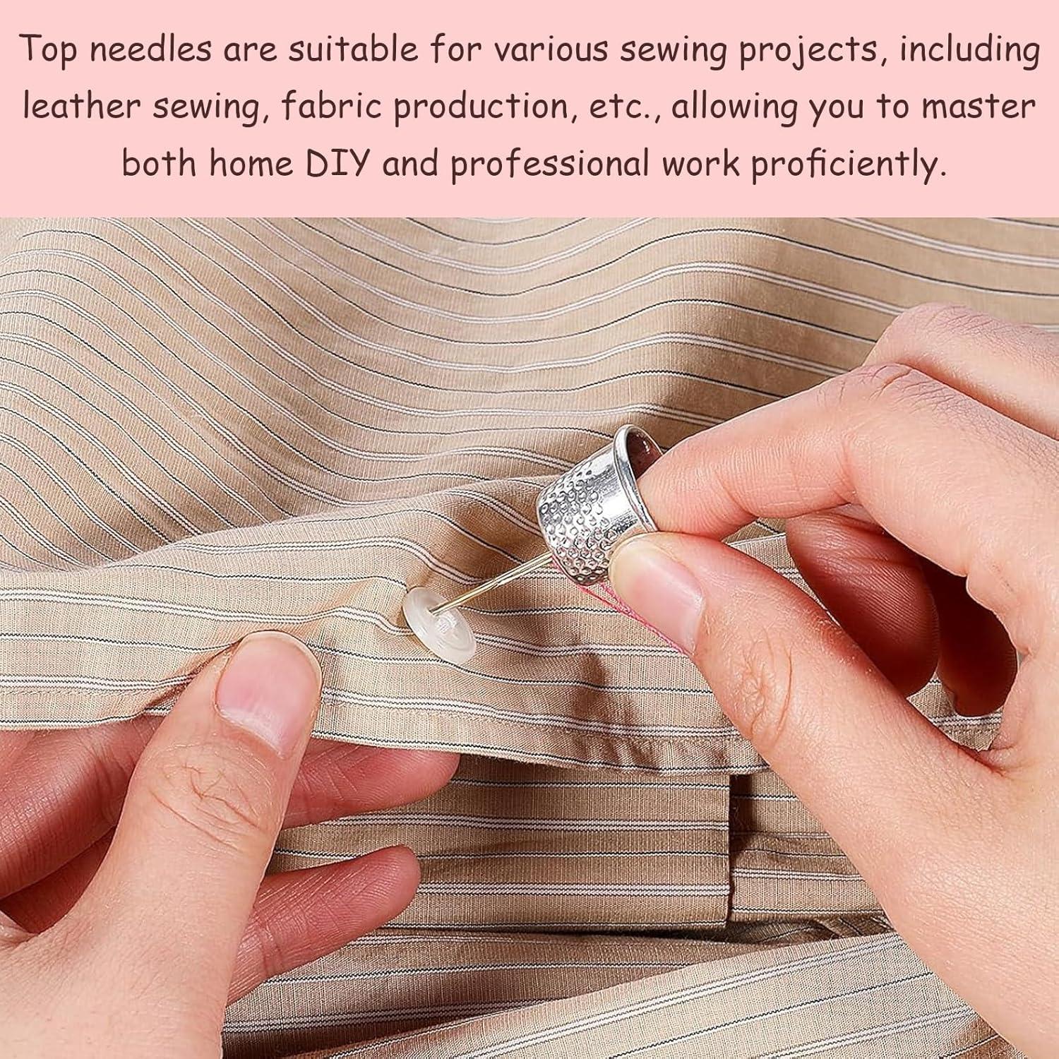 100 Agujas de Coser de Metal Duro ZQTSANKESL - Herramientas DIY