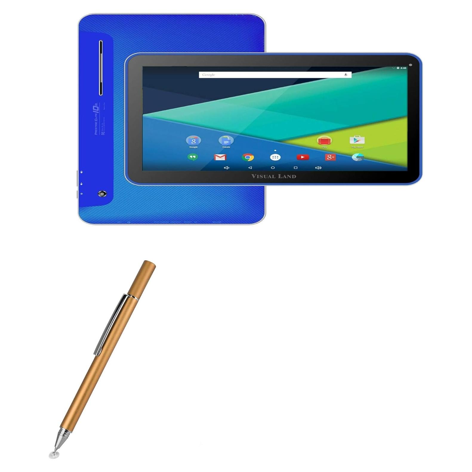 Stylus Capacitivo BoxWave FineTouch para Visual Land 10QL - Oro