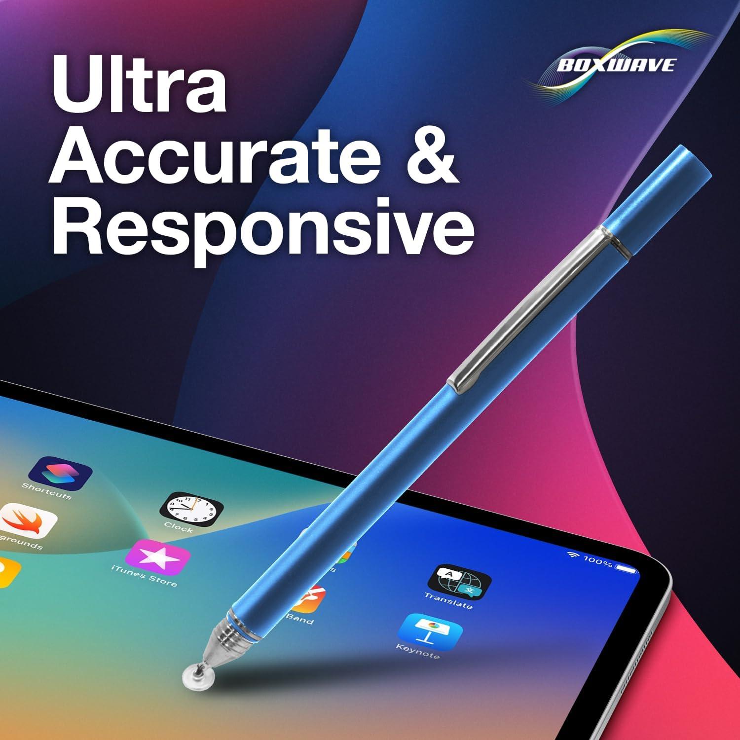 Stylus Pen BoxWave FineTouch Capacitivo Azul para Toast Go 2