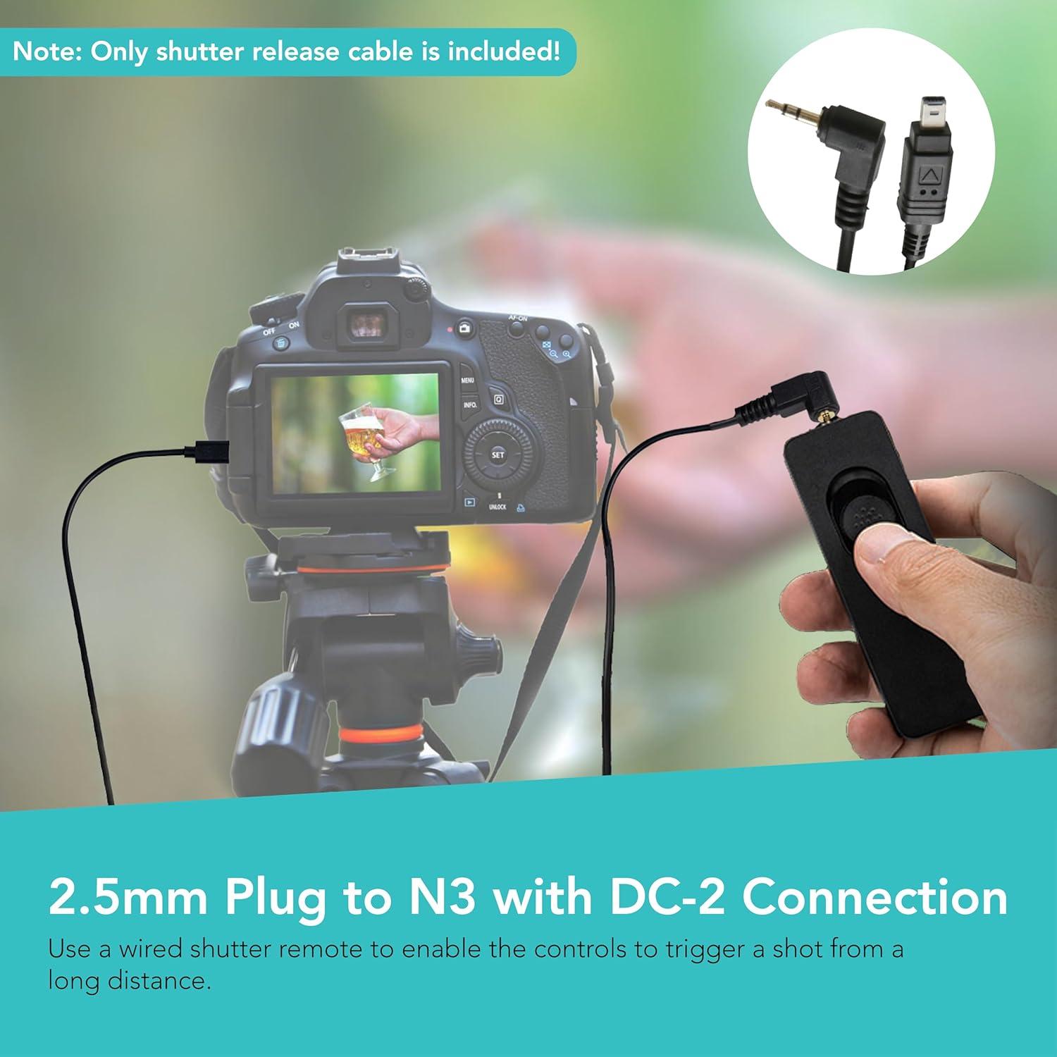 Cable de Control Remoto Foto&Tech N3 4.57m para Nikon