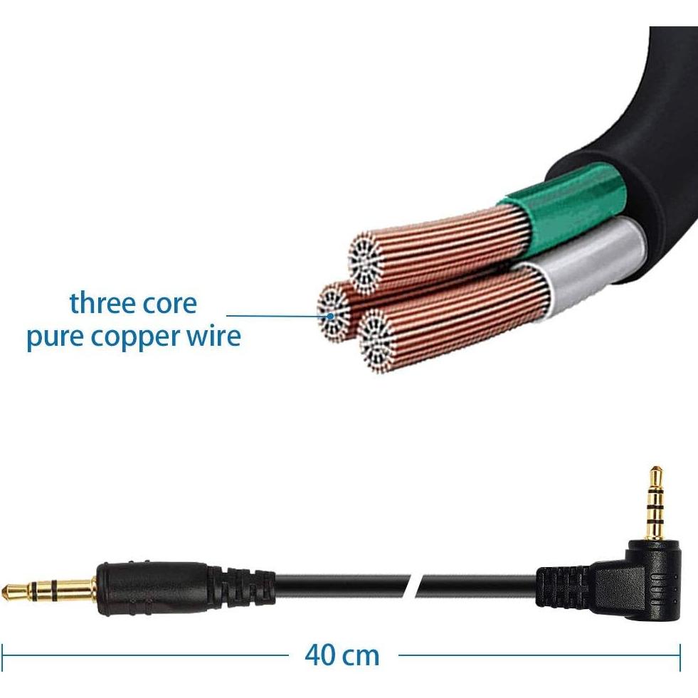Cable de Conexión de Obturador 40cm Pixel PXL-JU3.5-DC0 para Nikon