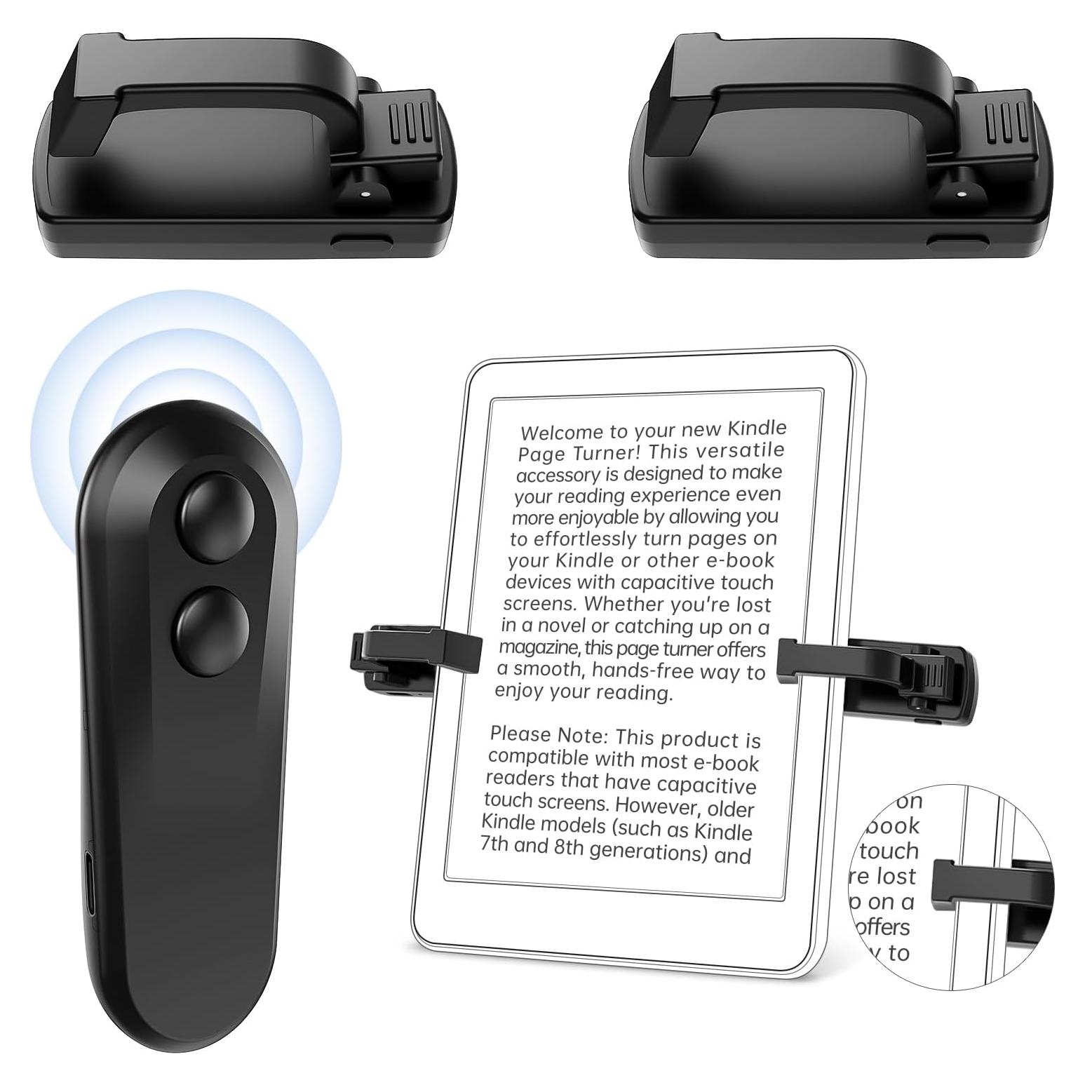 Control Remoto para Kindle Paperwhite TeoTeeo KT01 PRO Negro