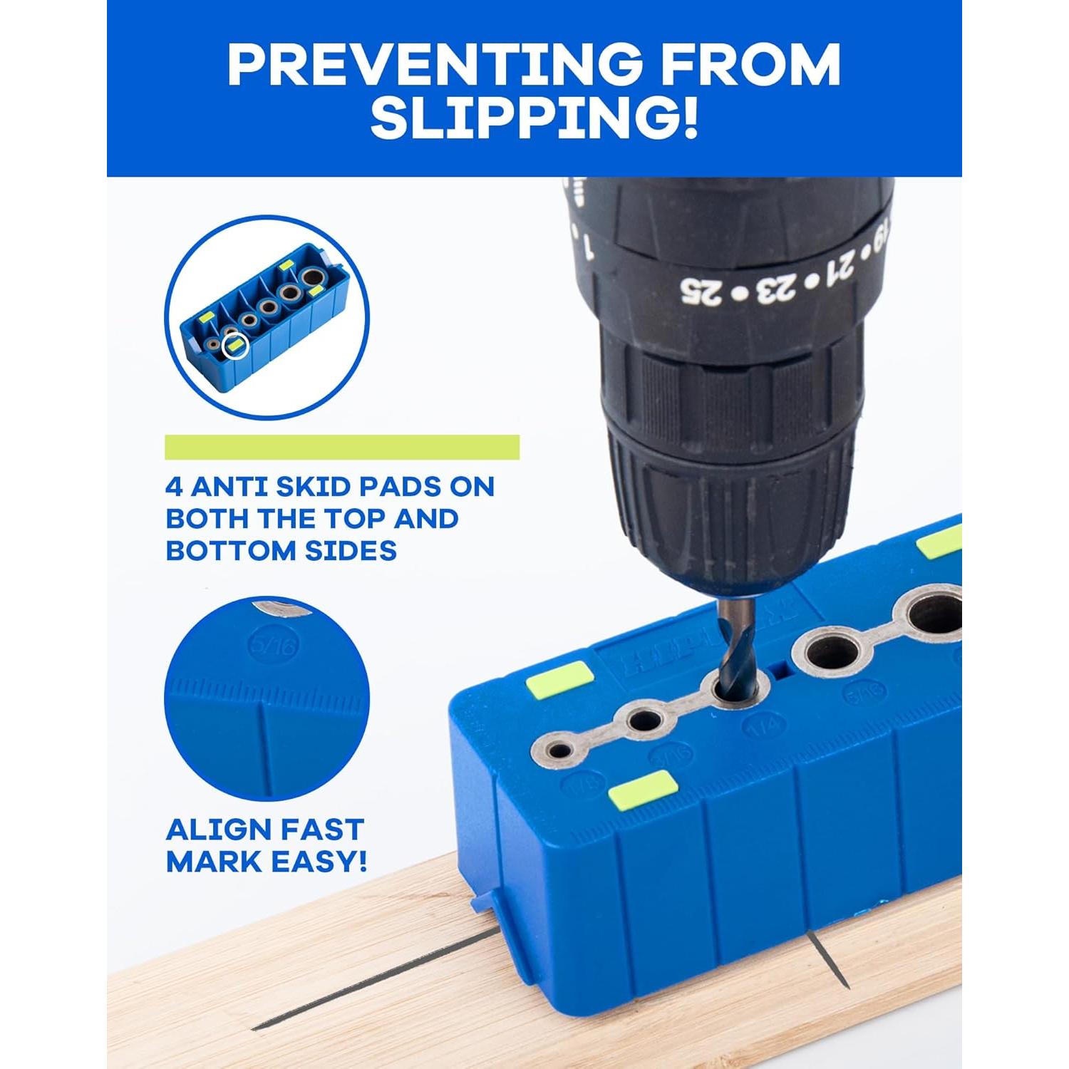 Guía de Bloqueo para Taladros HIPULX - Precisión y Versatilidad