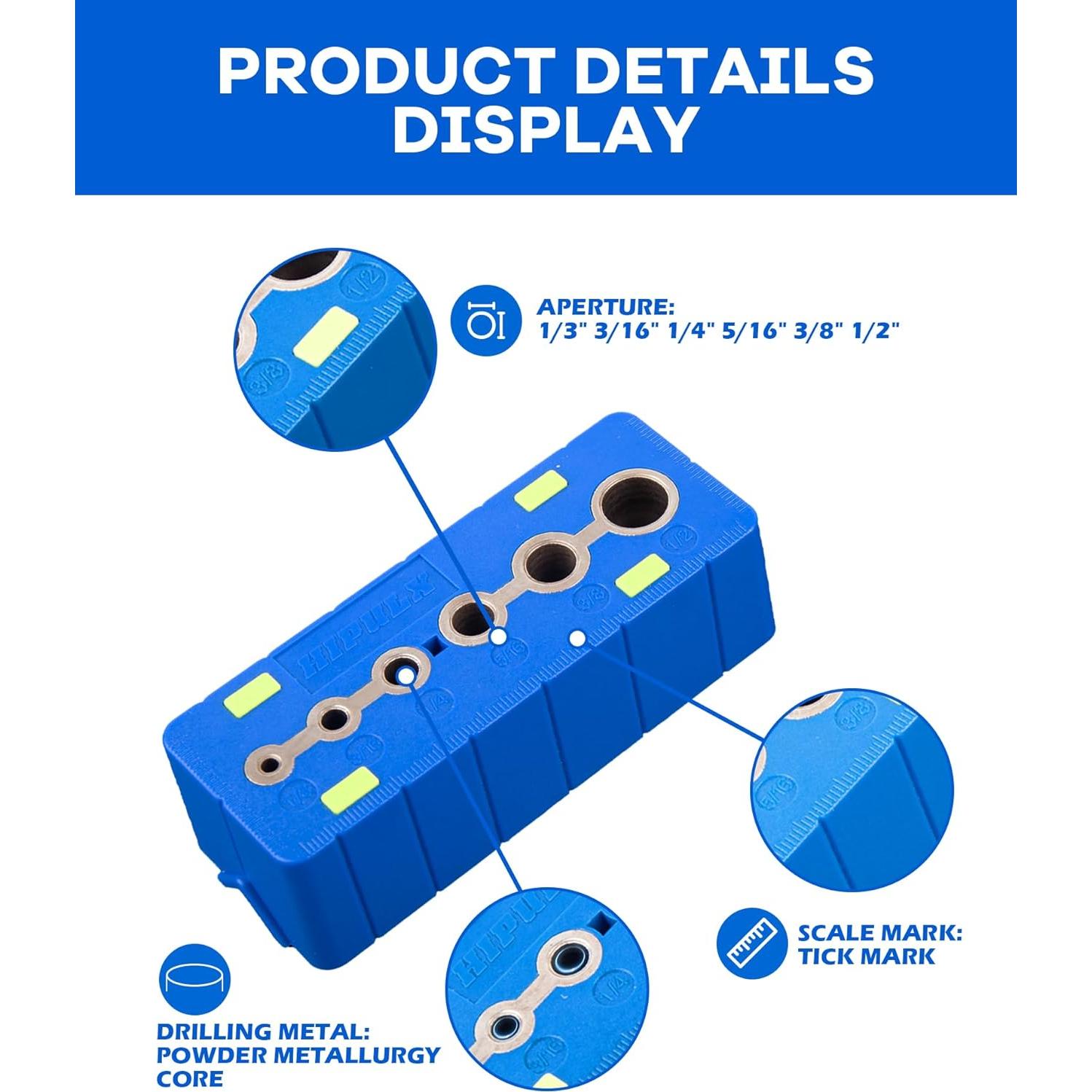 Guía de Bloqueo para Taladros HIPULX - Precisión y Versatilidad