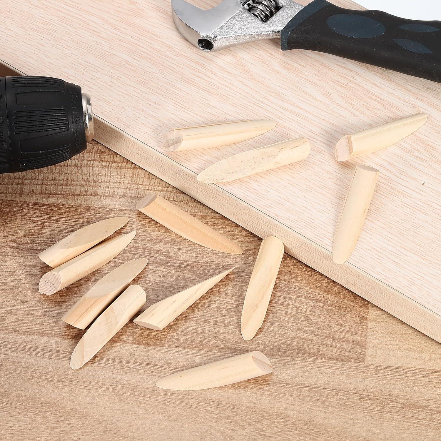 150 Tapones de Agujero de Madera de Pino uxcell 9.5mm