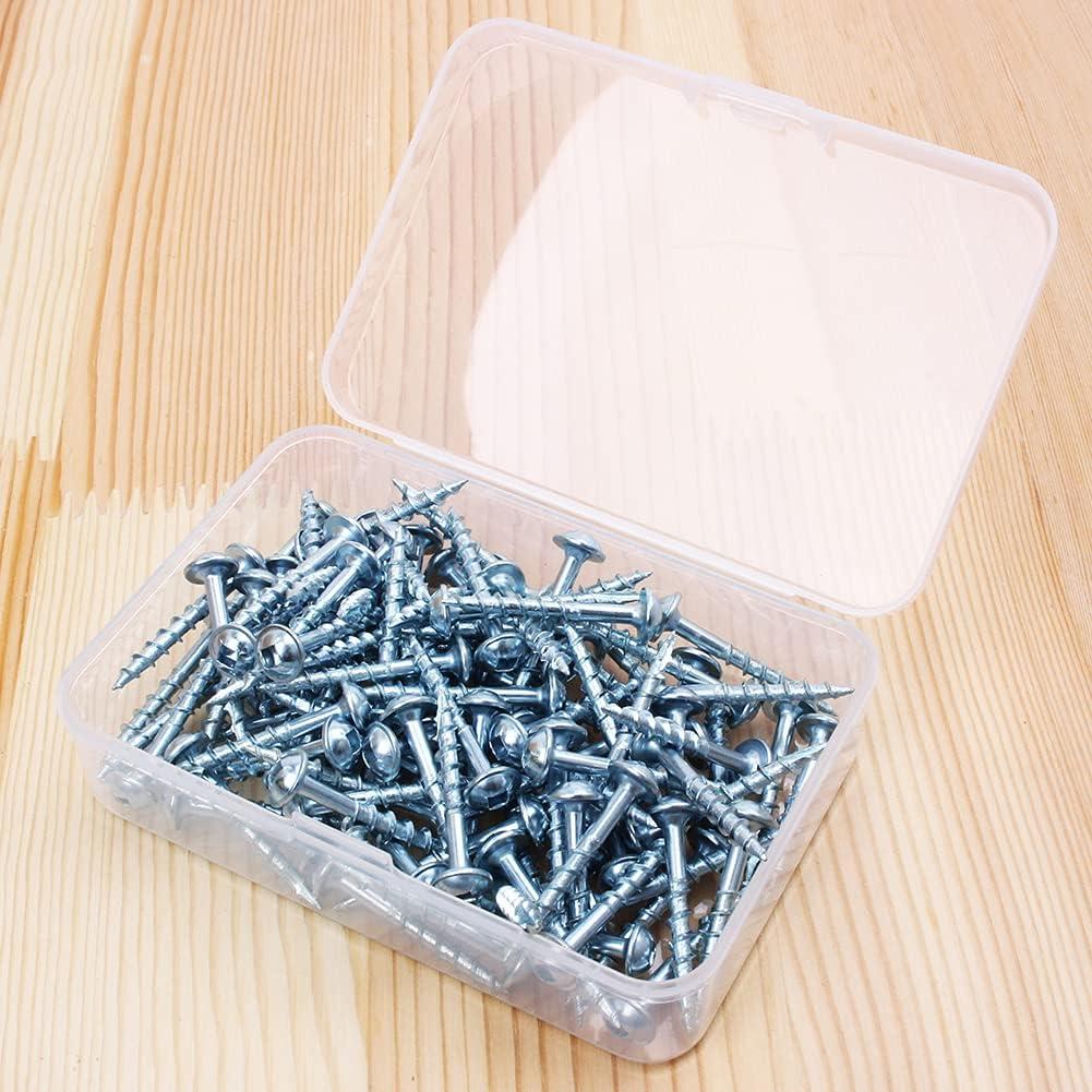 Tornillos de Agujero de Bolsillo AUTOTOOLHOME 3.18 cm 100 Piezas