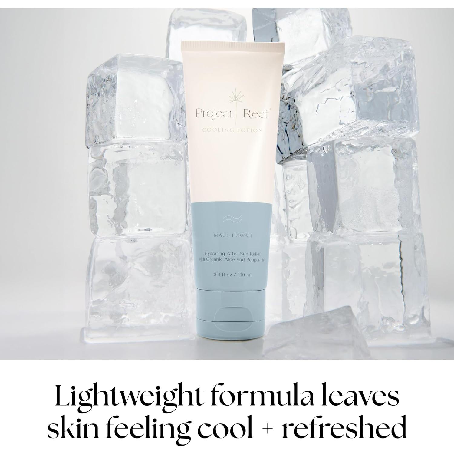 Loción Refrescante After Sun Project Reef 68g - Aloe Vera y Menta