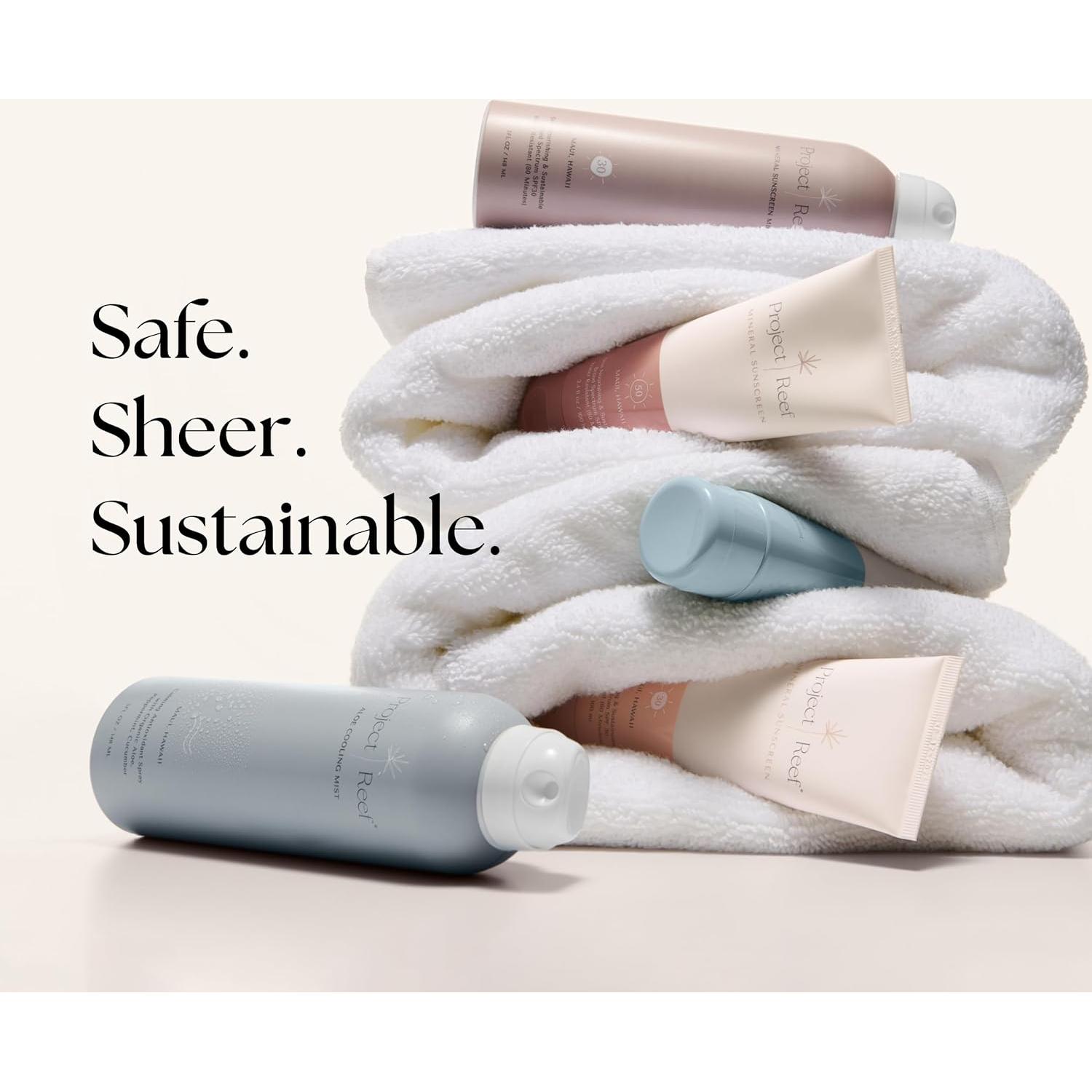 Loción Refrescante After Sun Project Reef 68g - Aloe Vera y Menta