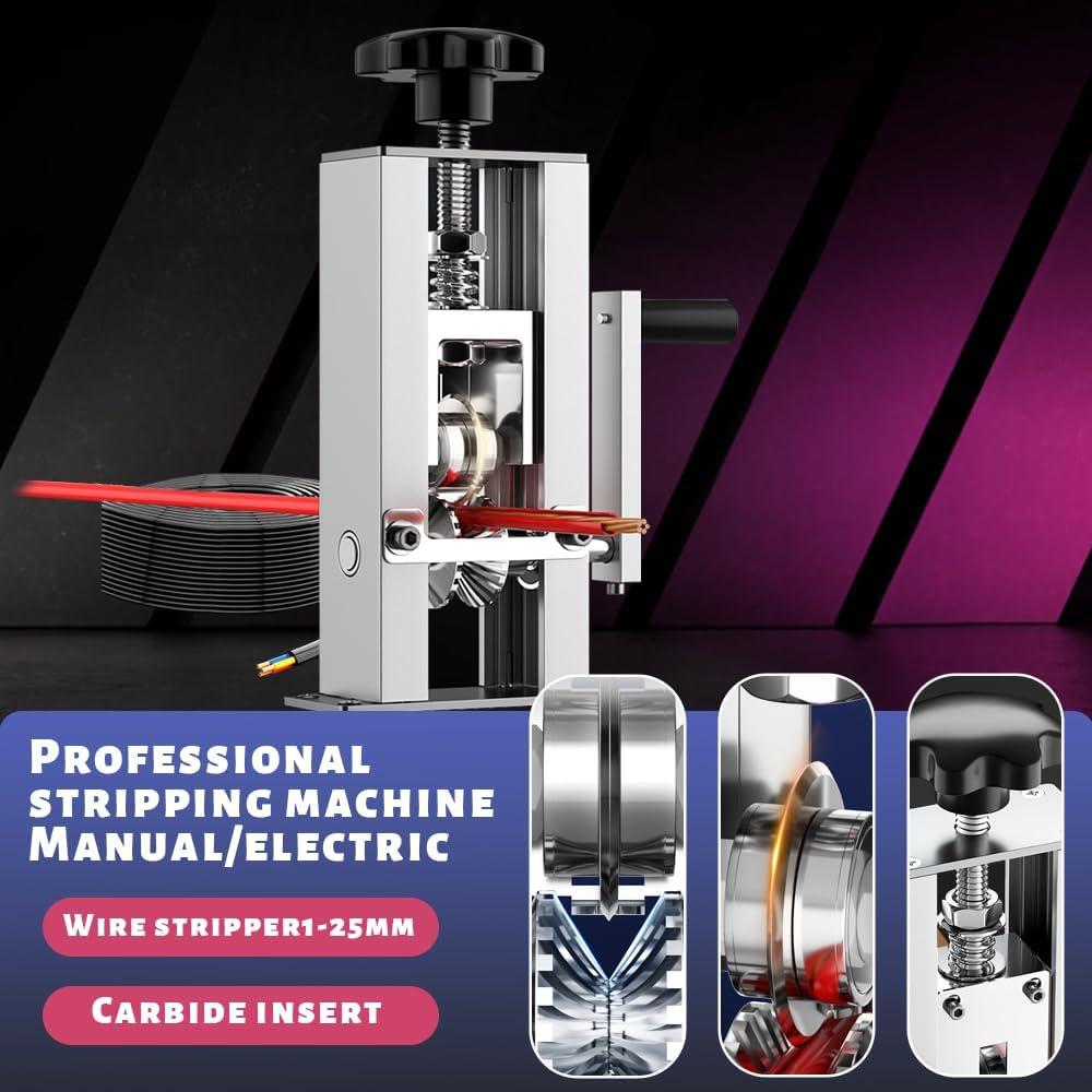 Desforradora de Cables Manual Wkiroti XY668 1.5-25 mm