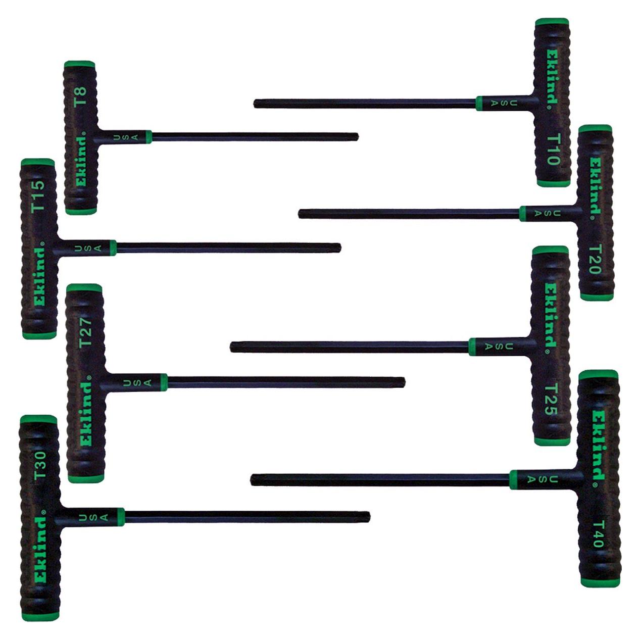 Juego de Llaves TORX en T Eklind 68688, 8 Piezas T8-T40