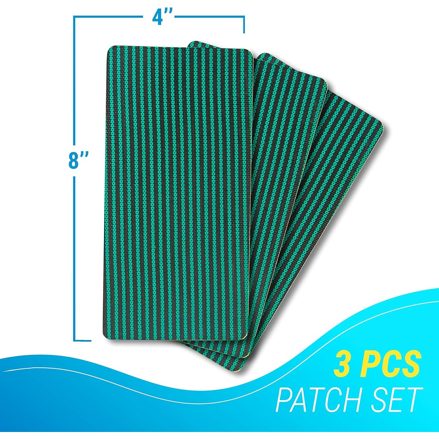 Kit de Reparación de Parche para Piscina ARDILA VEELA 3 Pcs Verde