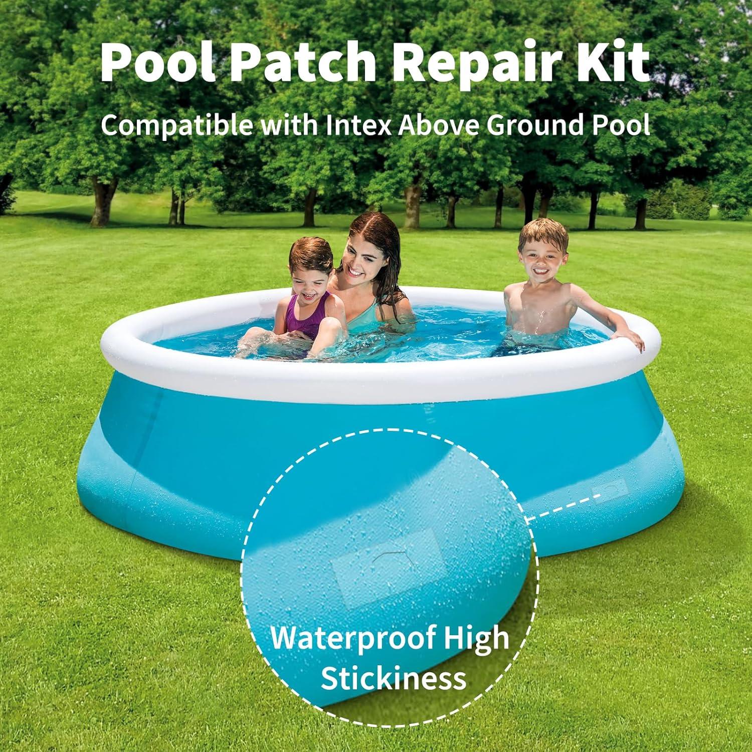 Kit de Reparación de Parche para Piscina Intex 5cm x 5m