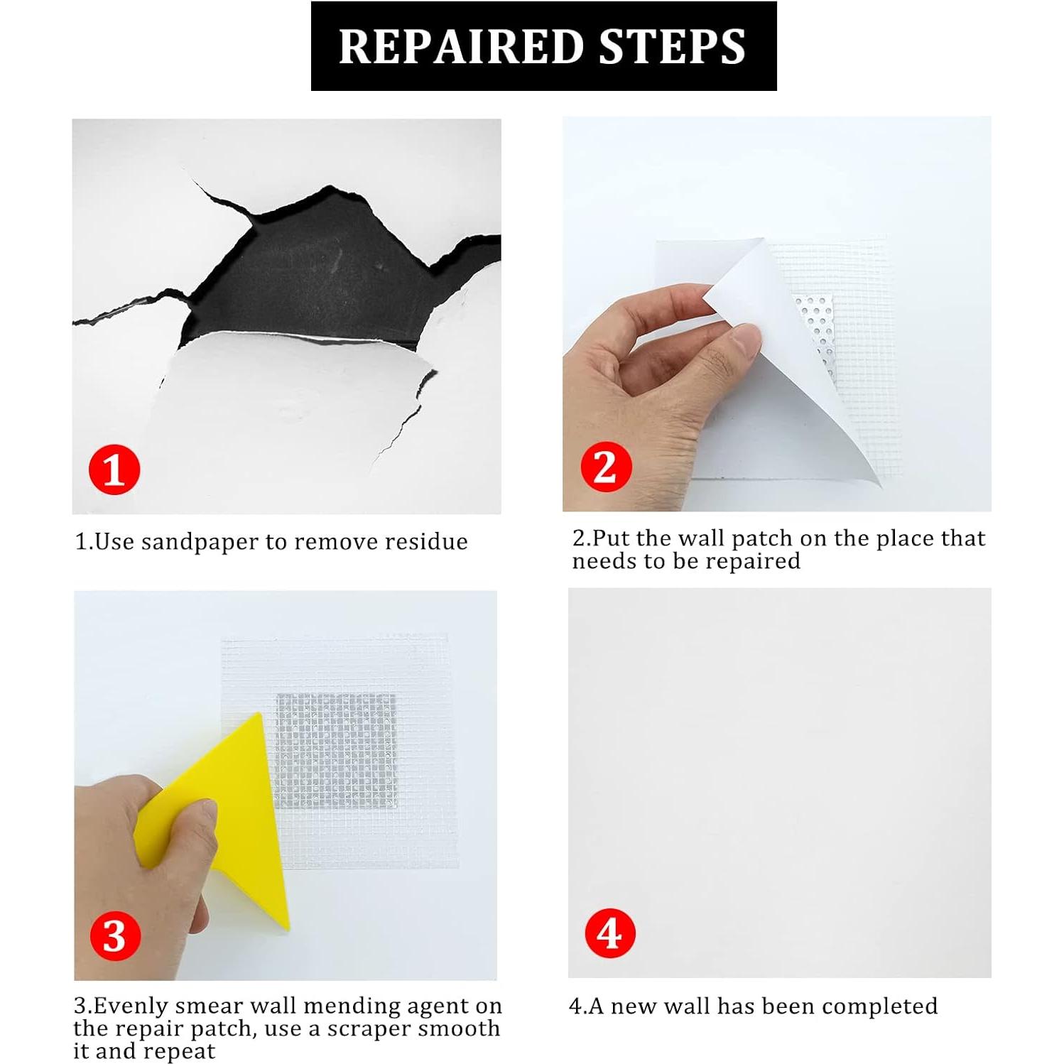 Kit de Reparación de Drywall Luck Duck 13 Piezas 5.08 cm