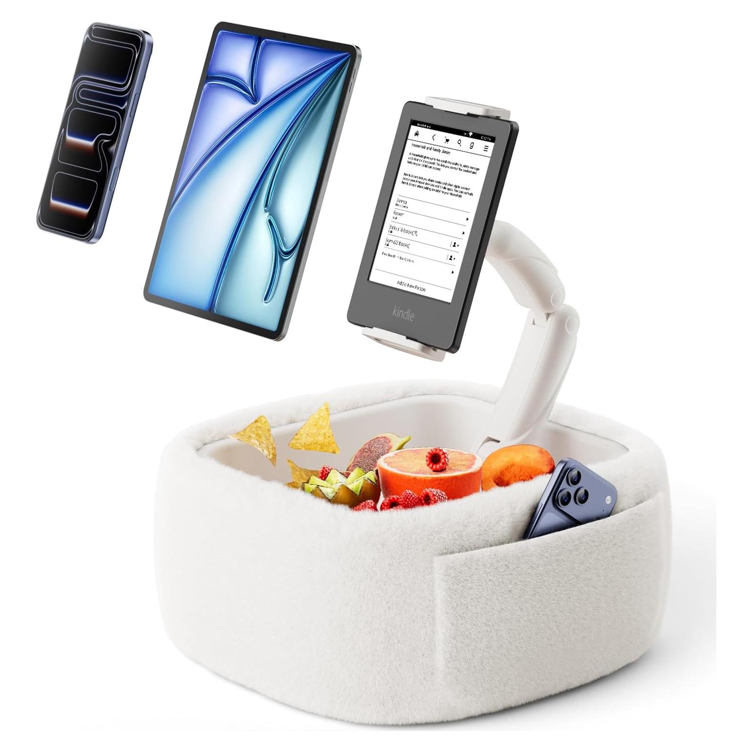 Soporte de Almohada LULULOOK para Tabletas 4.7-14.6" Blanco