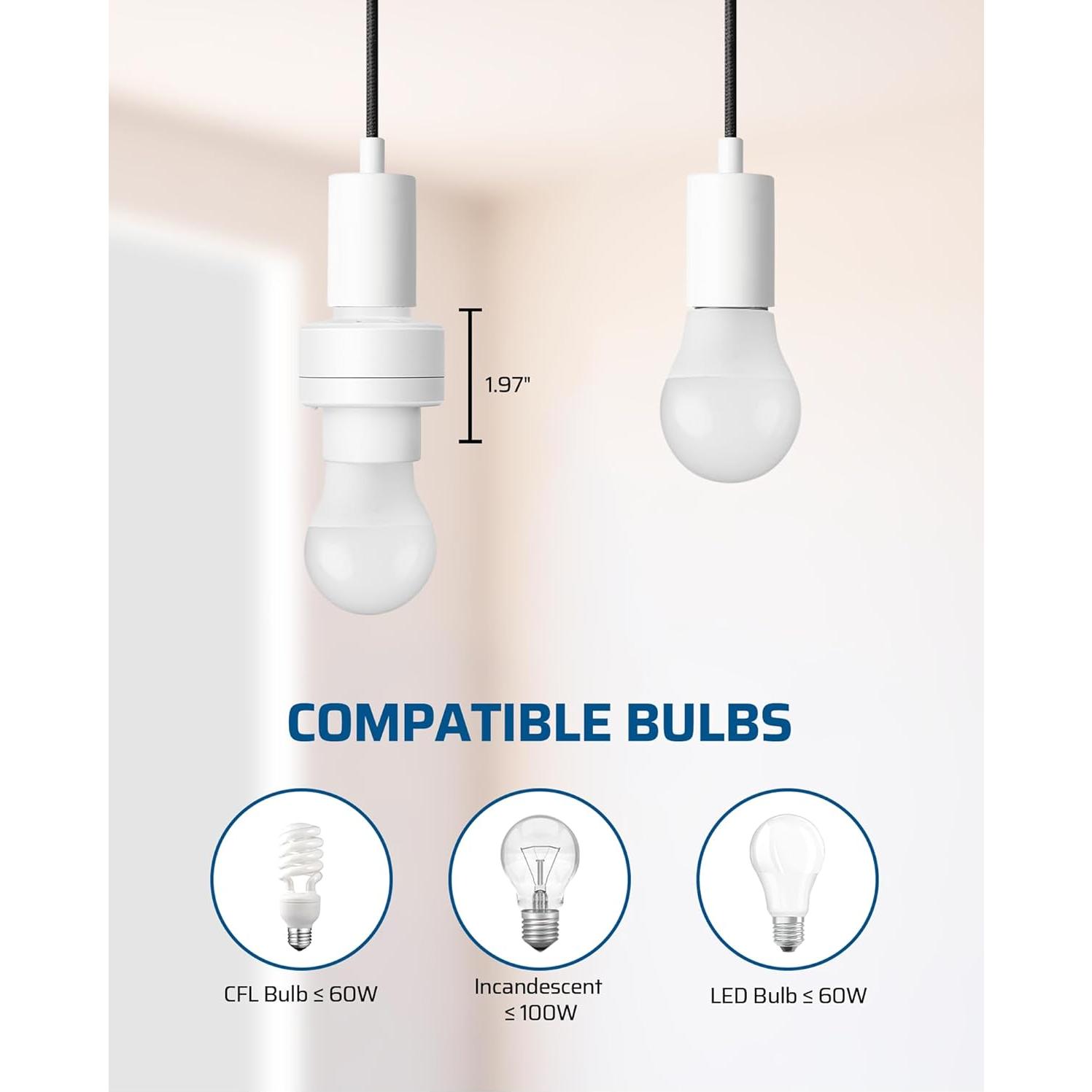 Enchufe de Luz Inalámbrico DEWENWILS con Control Remoto 100FT