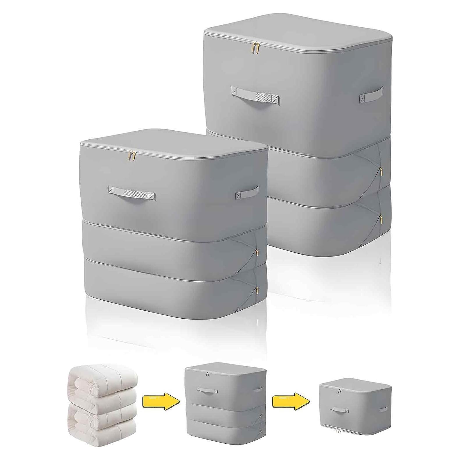 Paquete de 2 Bolsas de Almacenamiento Gaahkai 60x43 cm