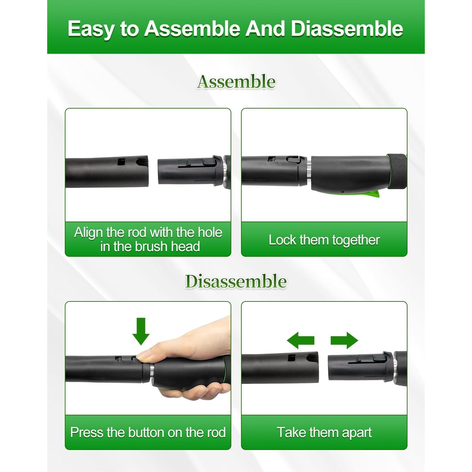 Raspador de Hielo SEAAES con Cepillo de Nieve Extensible 80.8 cm