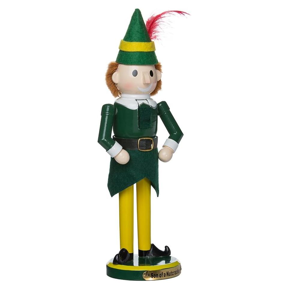 Muñeco de madera Buddy el duende Kurt Adler 28 cm