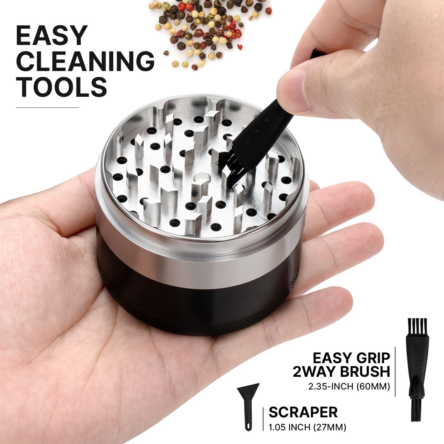 Molino de Especias Manual Gravend 3 Pulgadas Doble Propósito