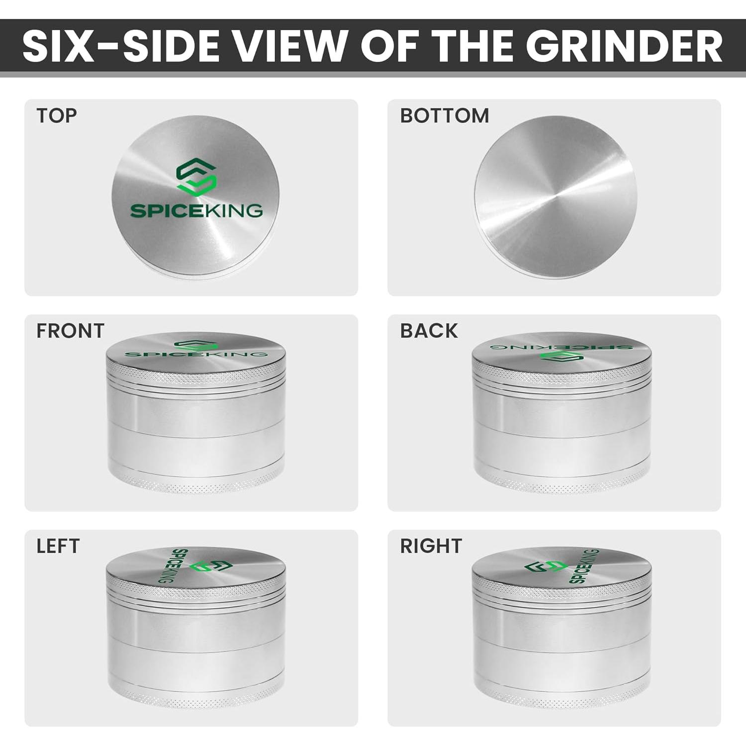 Molinillo de Especias King Verde Hierba 6.35 cm