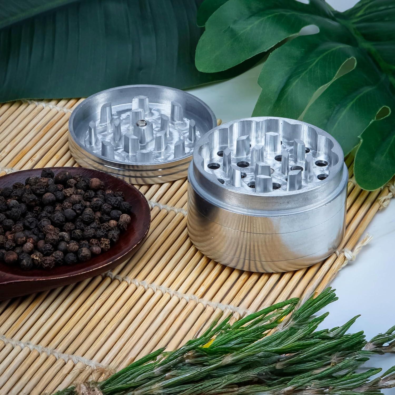 Molino de Especias Manual Master Grind 6.35 cm Aluminio