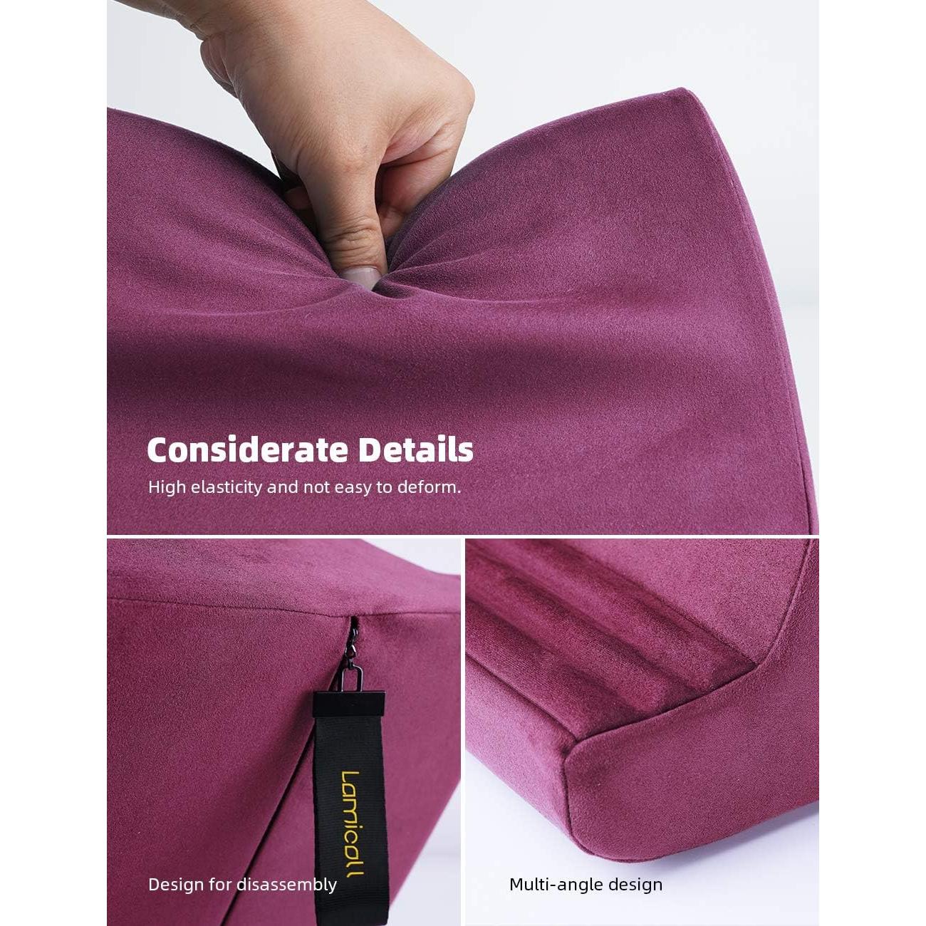 Soporte de Almohada para Tableta Lamicall PL01-PR Rojo 6 Ángulos