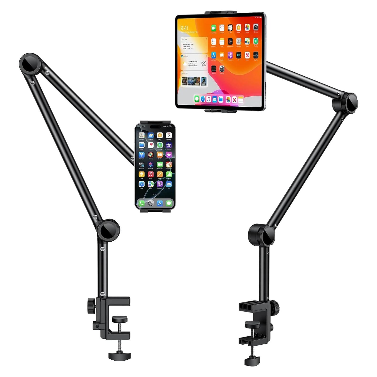 Soporte Ajustable para Tableta OMOTON 360° Compatible con iPad y Teléfonos