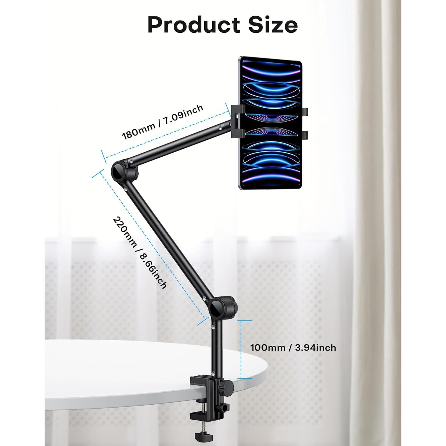 Soporte Ajustable para Tableta OMOTON 360° Compatible con iPad y Teléfonos