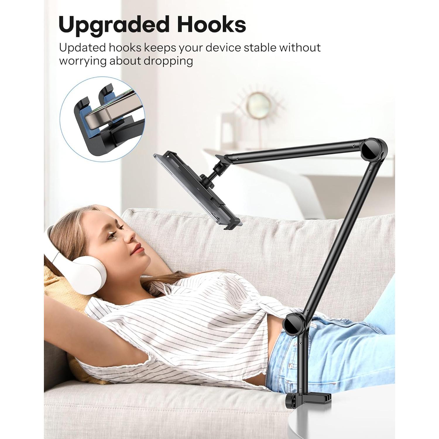 Soporte Ajustable para Tableta OMOTON 360° Compatible con iPad y Teléfonos