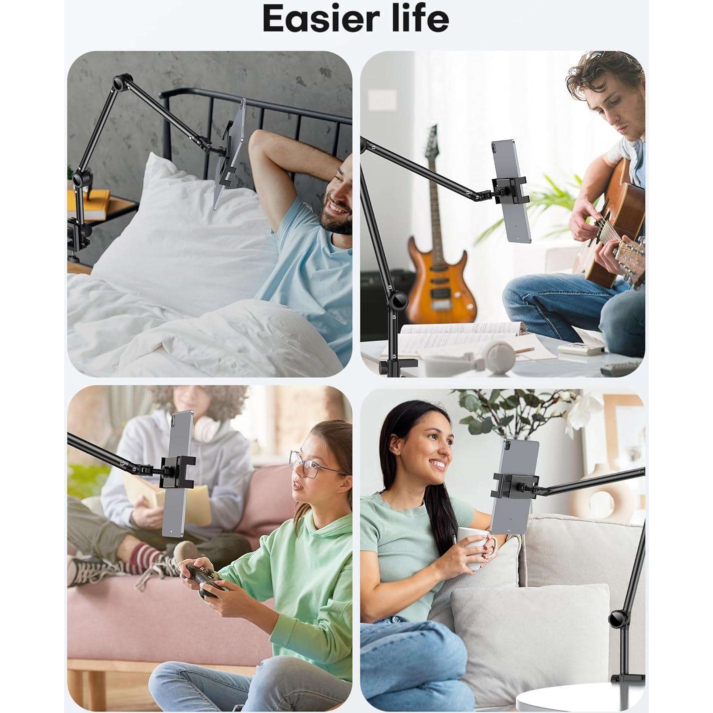 Soporte Ajustable para Tableta OMOTON 360° Compatible con iPad y Teléfonos