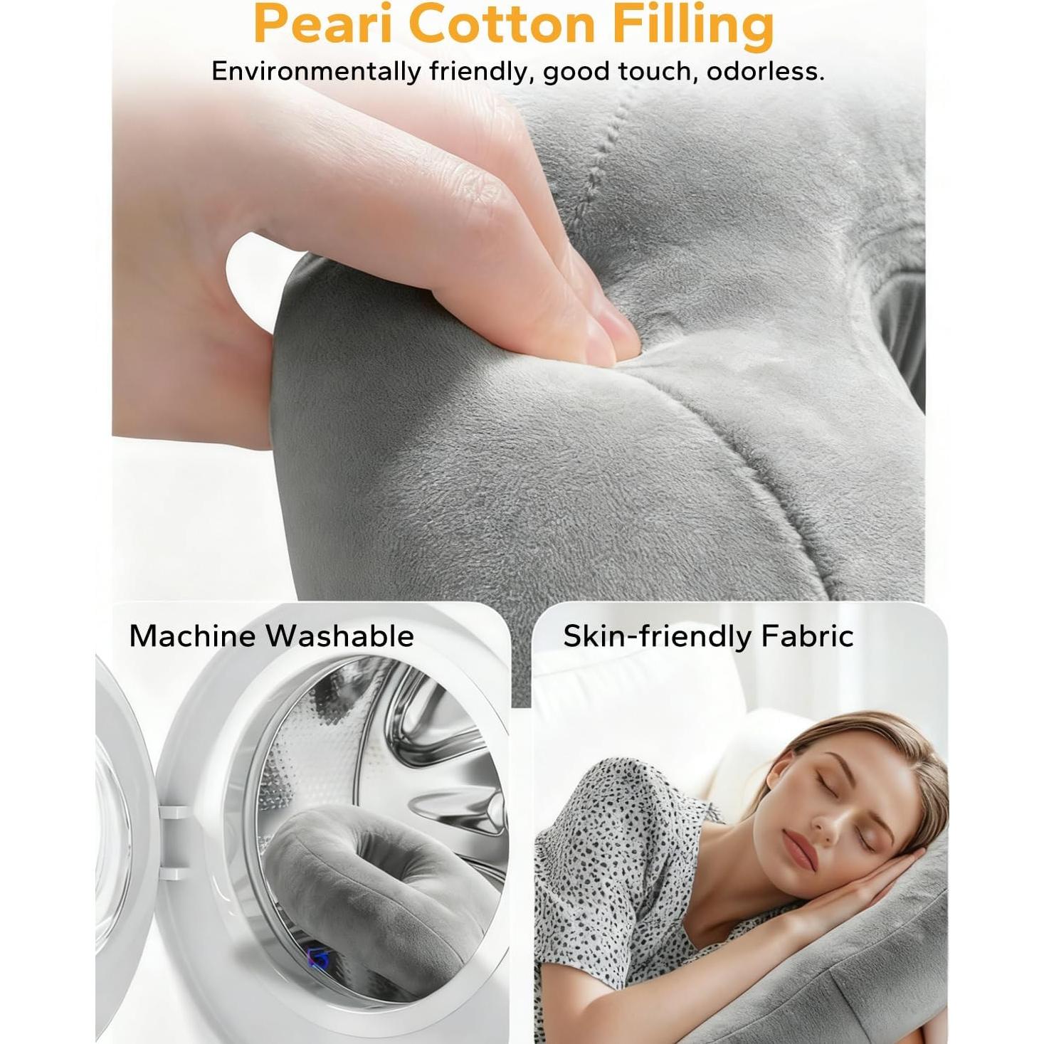 Soporte de Almohada para Tablet GDZN Ajustable 360° Gris