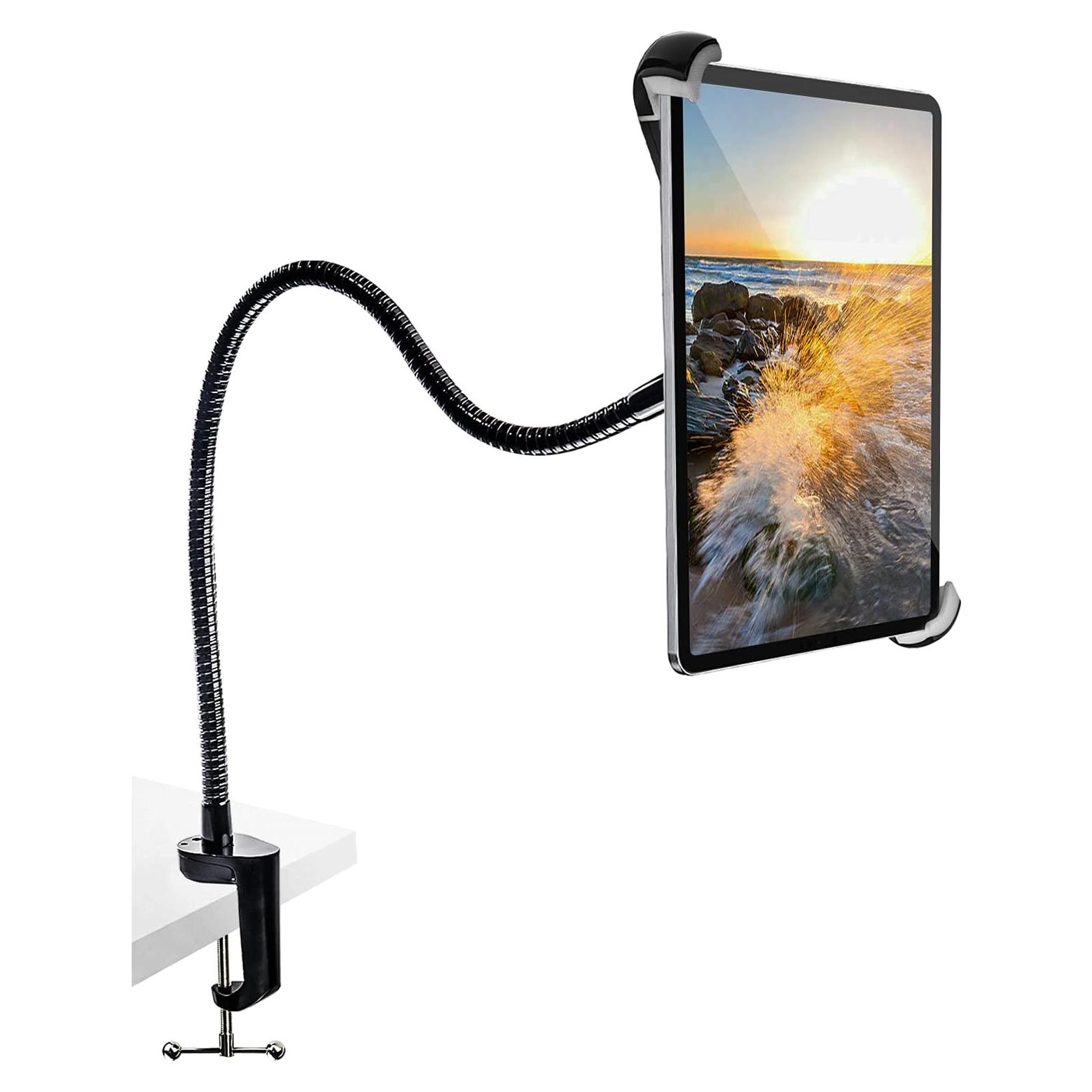 Soporte de Tableta Gooseneck Woleyi para 9.5-14.5" Negro