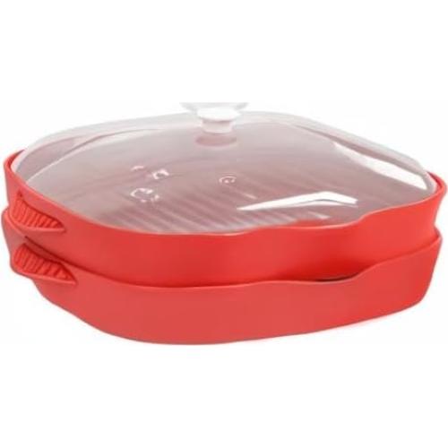 Horno Microondas NICO SEEWONDER para Bacon con Tapa Antisalpicaduras