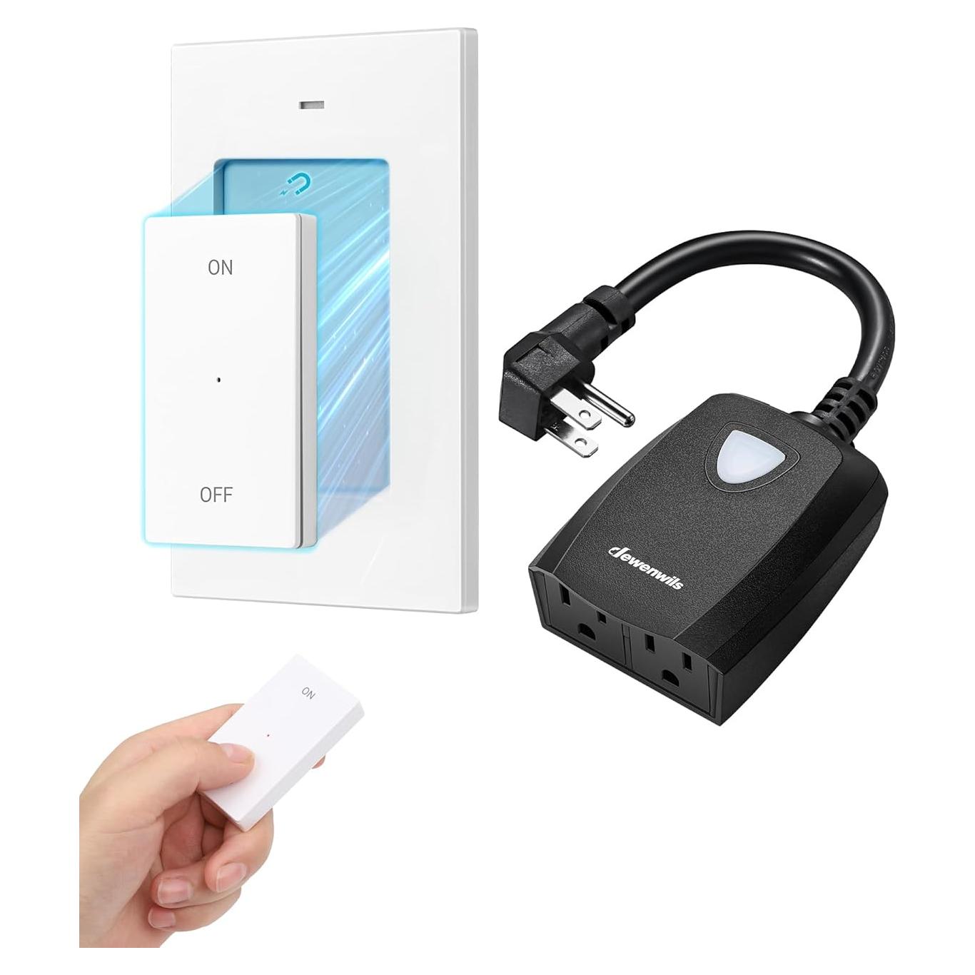 Control Remoto Inalámbrico DEWENWILS para Exterior 15A