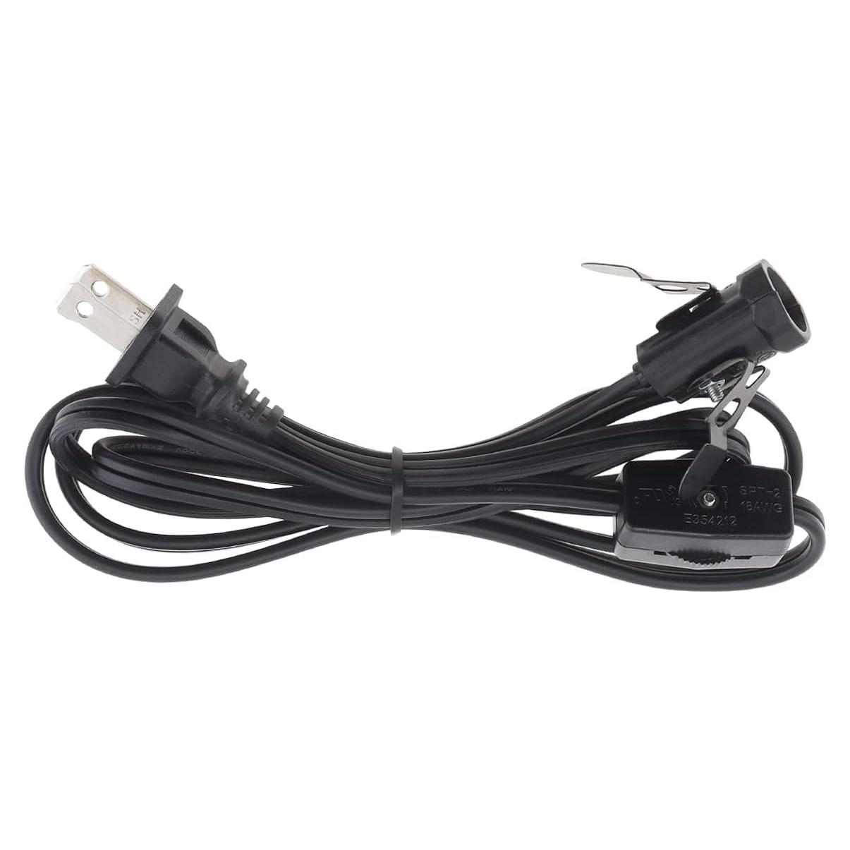 Cable de Lámpara de Sal RTNLIT 1.5m con Interruptor E12