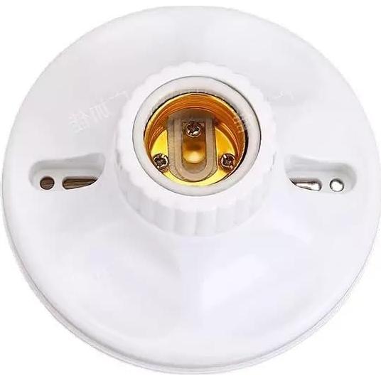 Portalámparas colgante E26/E27 con cable de 6.1m y interruptor