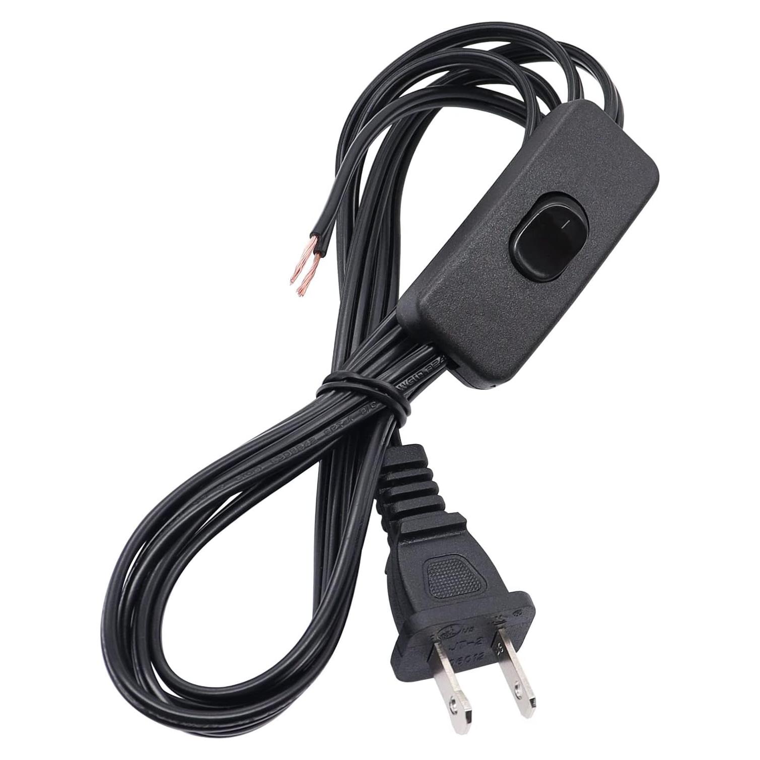 Cable de Lámpara Weideer 1.8m con Interruptor de Encendido/Apagado