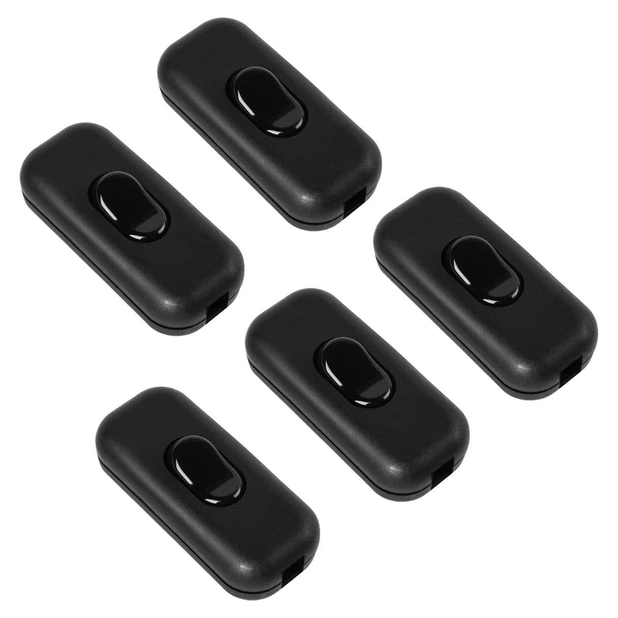 Interruptor de Cable Venforze On/Off 10A 250V Paquete de 5