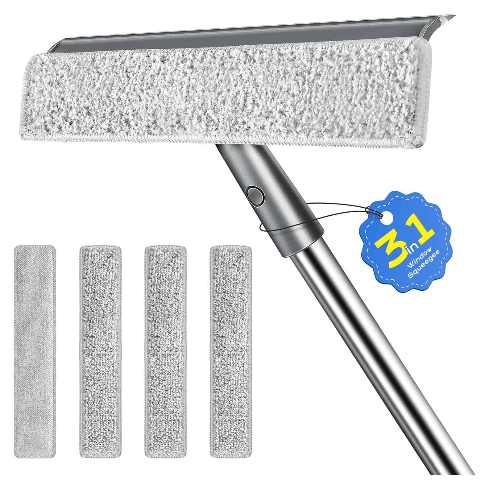 Limpiaparabrisas 3 en 1 TidyTale con extensión 139.7 cm