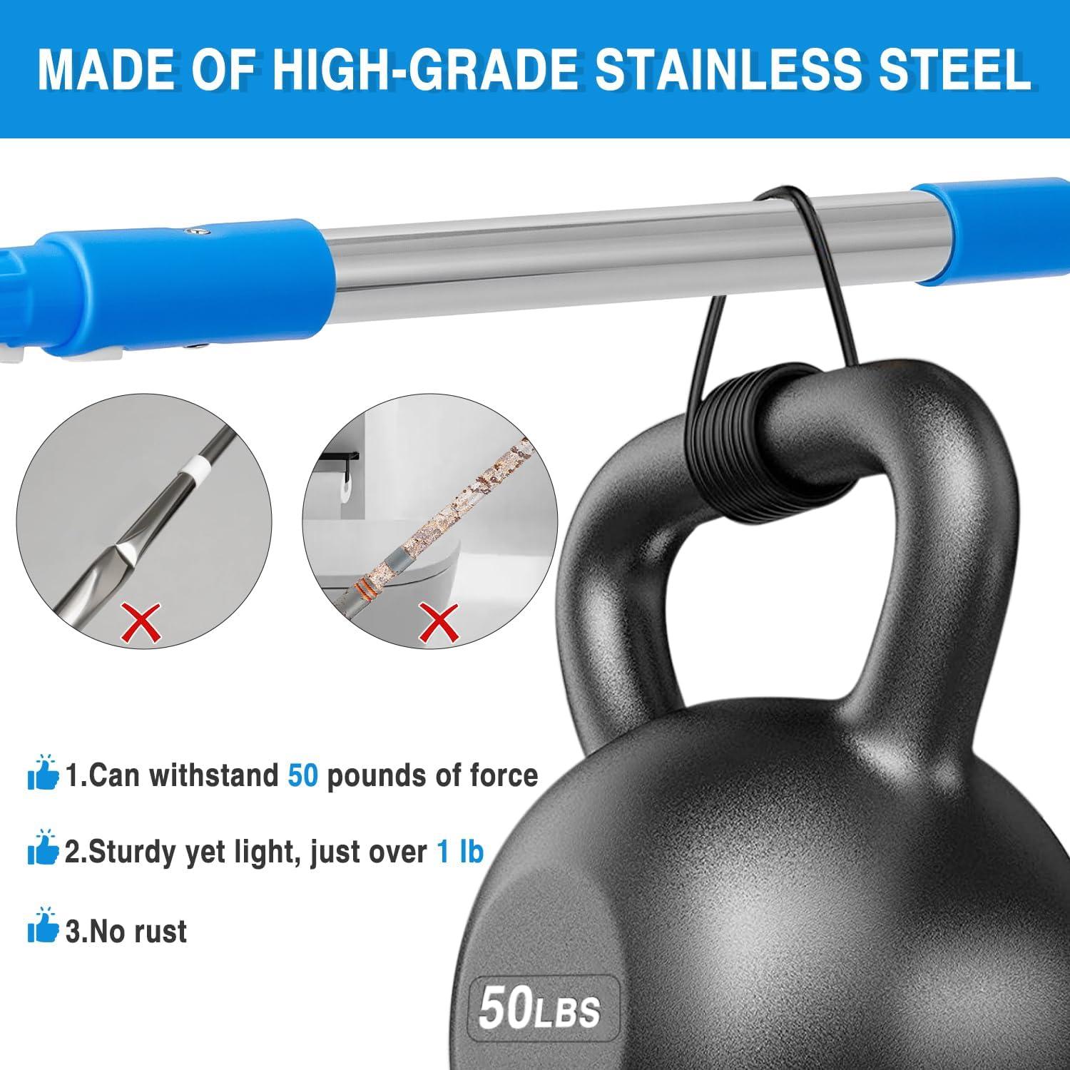 Kit Profesional de Limpieza de Ventanas Feeloco 1.35 kg con Polo Extensible