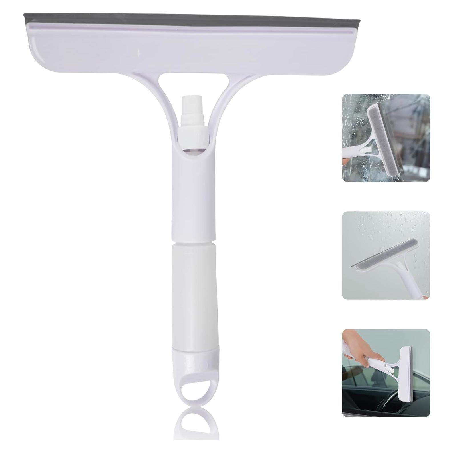 Limpiaparabrisas 3 en 1 LOQOMI con Spray y Esponja - 21.6 cm