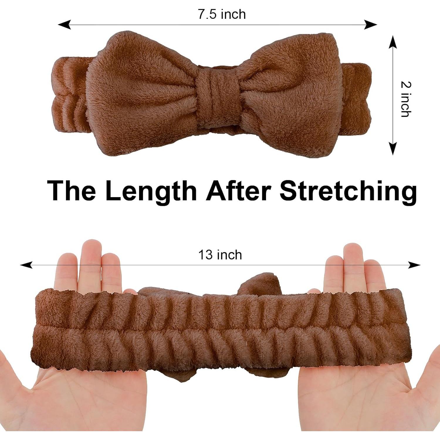 Diademas de Spa Casoty 6 Pcs Microfibra Suave